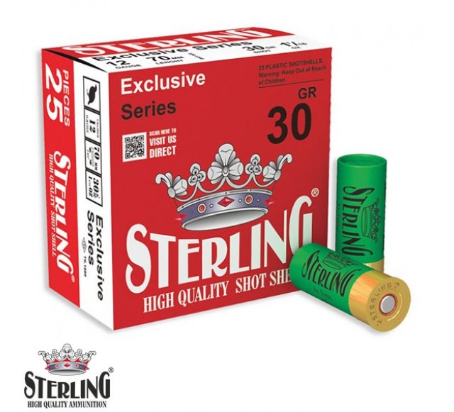 STERLING 12 Cal. 30 G. No: 7 Av Fişeği