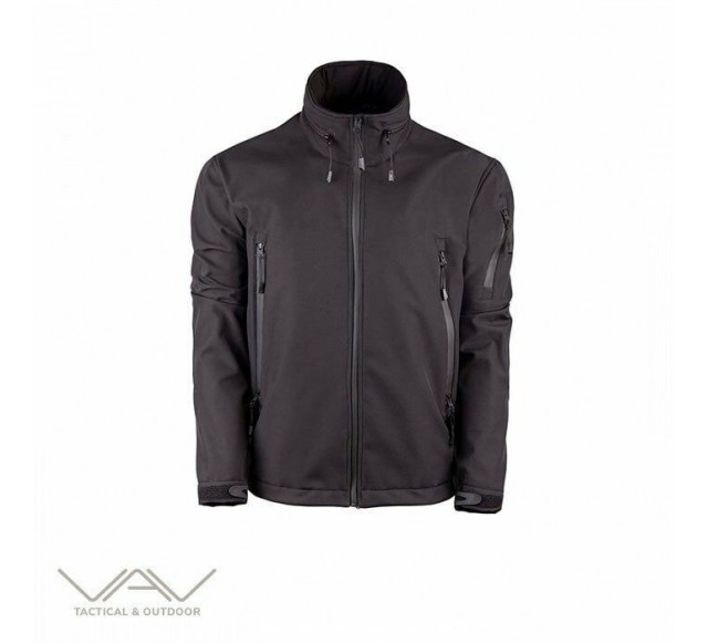 VAV Shell HT-04 Softshell Mont Siyah