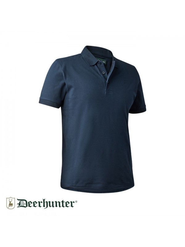 DEERHUNTER Polo Yaka K.Kollu Lacivert Tişört…