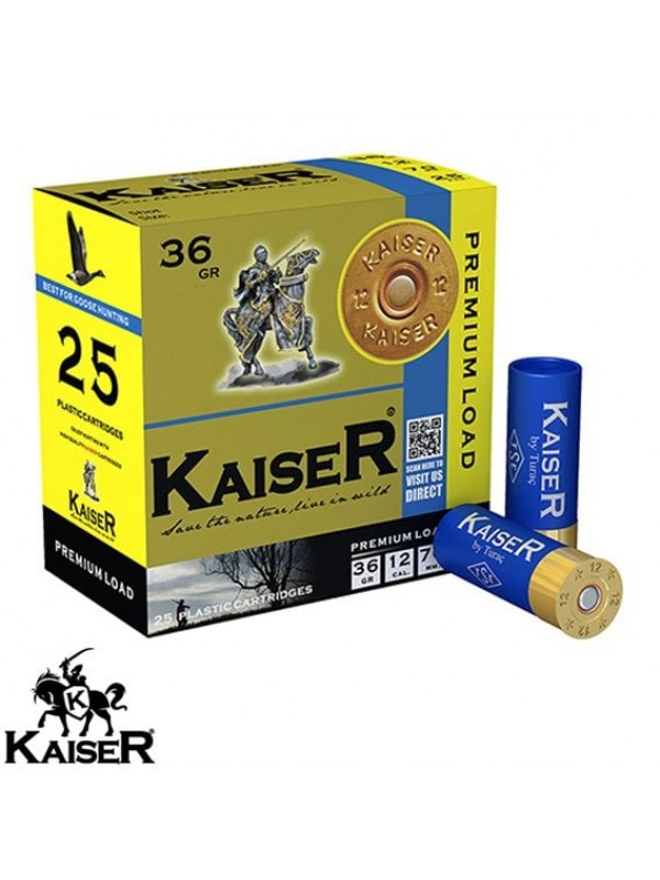 KAISER 12 Cal. 36 G. No: 8 Av Fişeği…