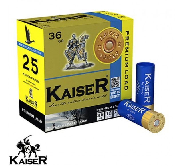 KAISER 12 Cal. 36 G. No: 8 Av Fişeği…