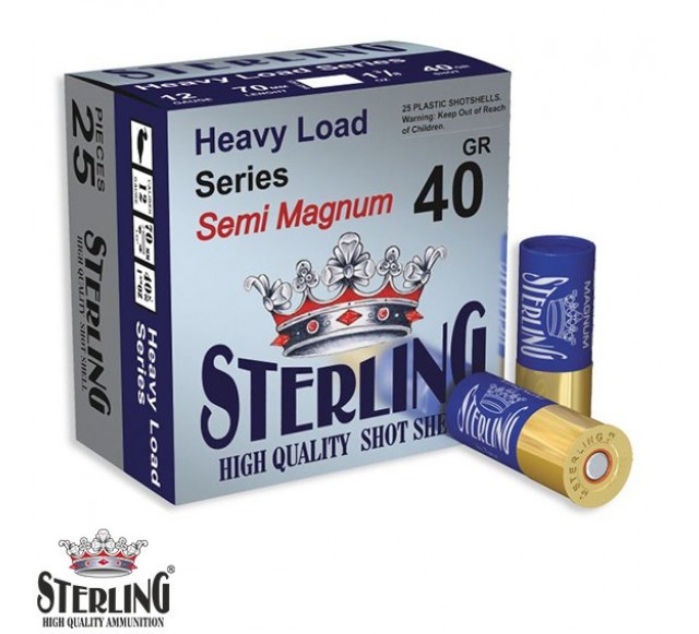 STERLING 12 Cal. 40 G. No: 6 Av Fişeği