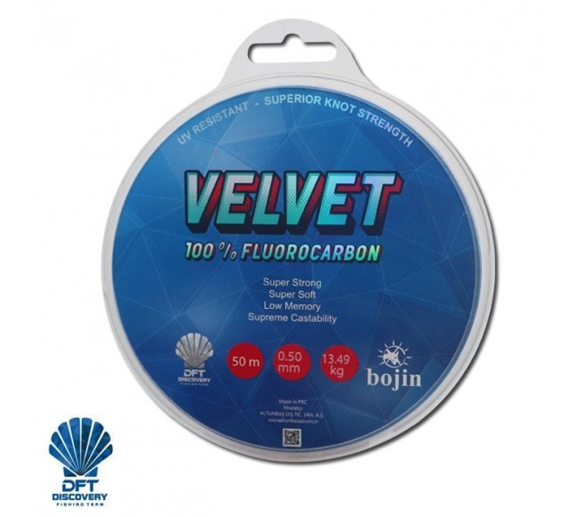 DFT Bojin Velvet Fluorocarbon 50 m 0.50 mm Misina…