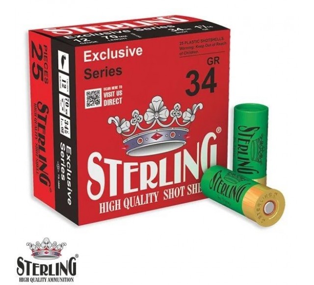 STERLING 12 Cal. 34 G. No: 07 Av Fişeği…