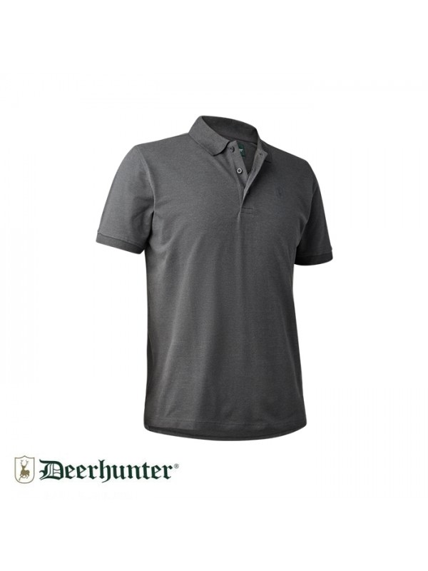 DEERHUNTER Harris Polo Yaka Gri Tişört…