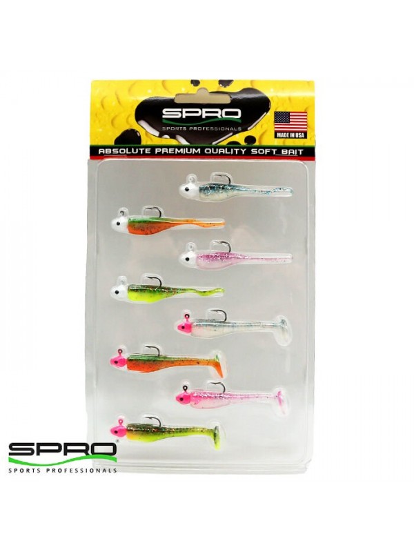 SPRO Ready 4 Fish Sil. Yem & Jig Head Seti G5 1/8…