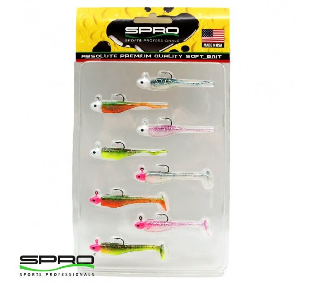 SPRO Ready 4 Fish Sil. Yem & Jig Head Seti G5 1/8…