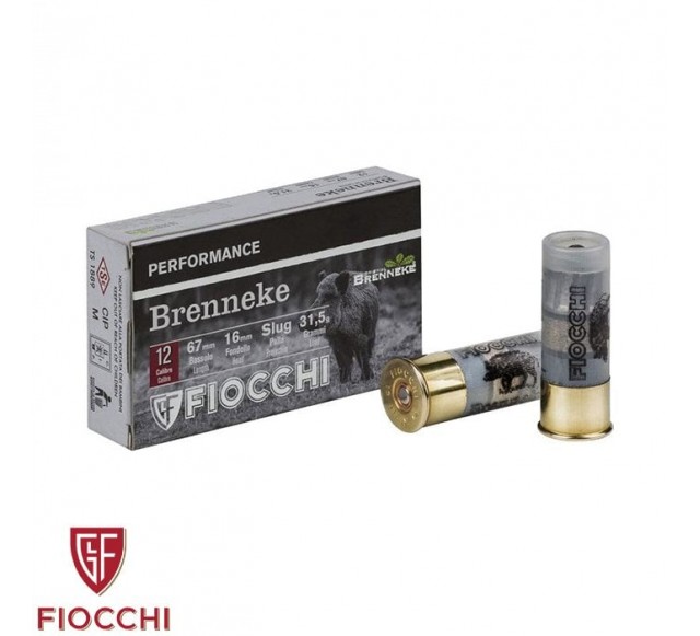 FIOCCHI BRENNEKE 12 Ga. 31,5 G…