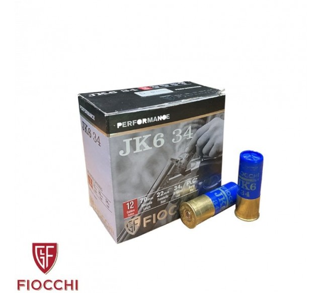 FIOCCHI JK6 34 12 Ga 34 G. No:5…