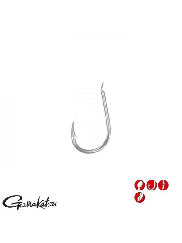 GAMAKATSU Hook LS-3310N (Nikel) #10 1/25…