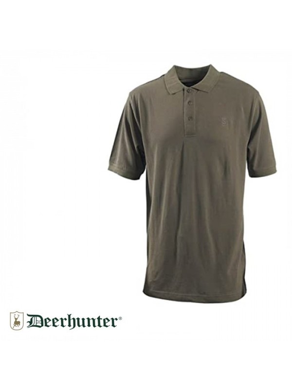 DEERHUNTER Berkeley 375 Polo Yaka Ivy Yeşil Tişört…