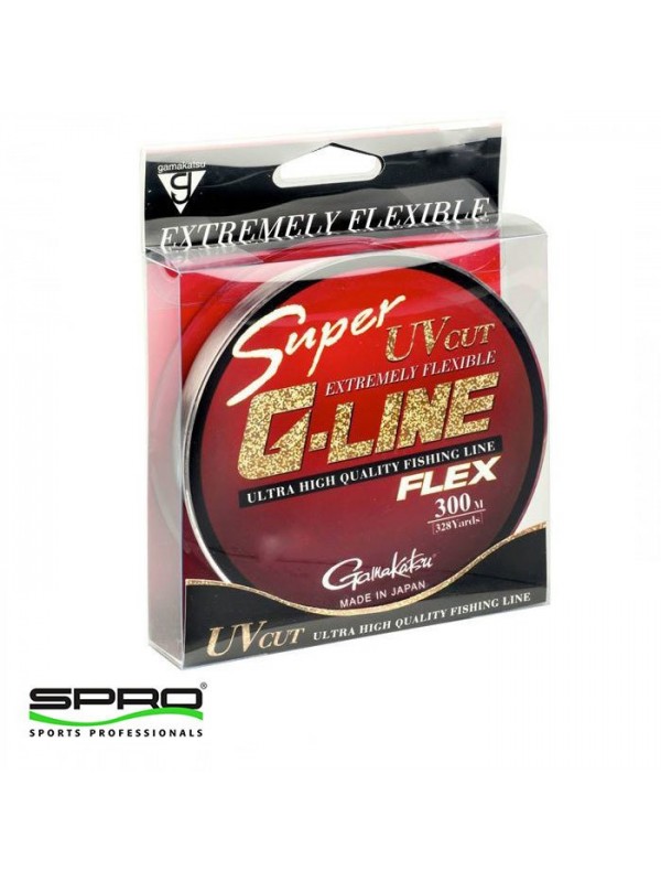 D. SPRO Super G-Line Flex 300M 0,20M Misina…