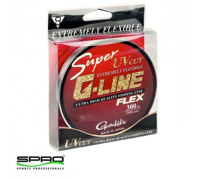 D. SPRO Super G-Line Flex 300M 0,20M Misina…