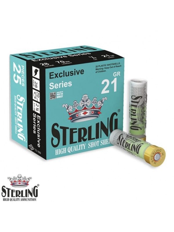 STERLING 28 Cal. 21 G. No: 7 Av Fişeği…