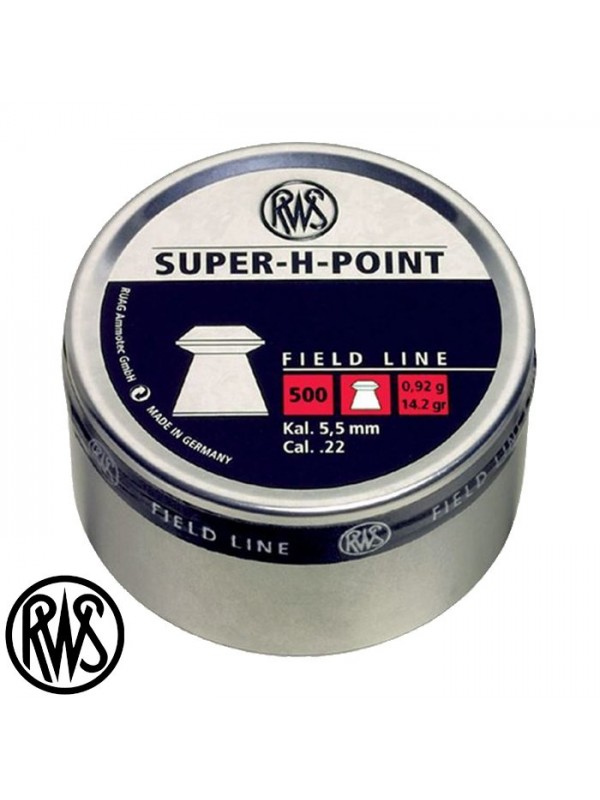 RWS Super-H-Point 5,5M 0,92G Havalı Saçma *500…