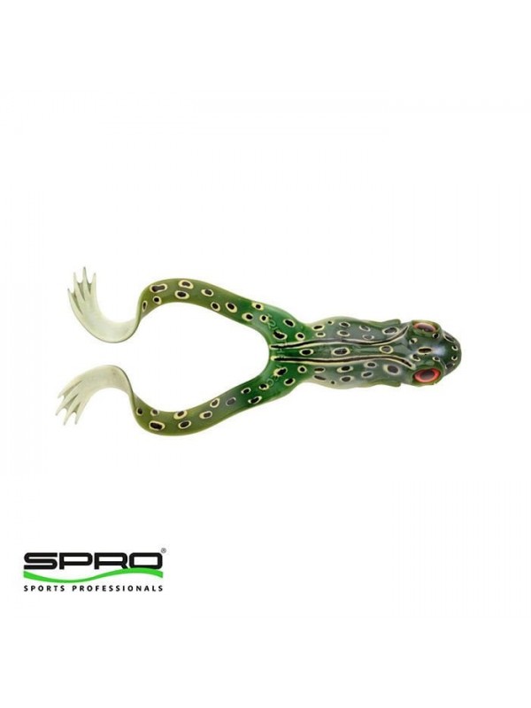 SPRO Iris The Frog 10Cm Silikon Yem UV Natural Gre…