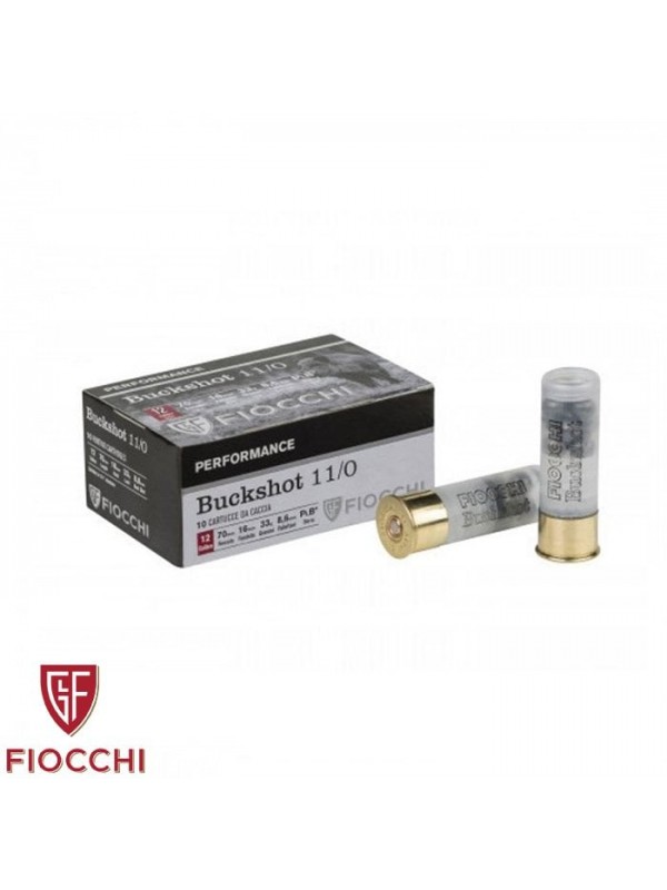 FIOCCHI BUCKSHOT 12 Ga 37 G. No:7/0…