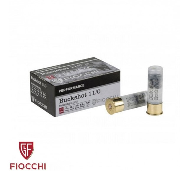 FIOCCHI BUCKSHOT 12 Ga 37 G. No:7/0…