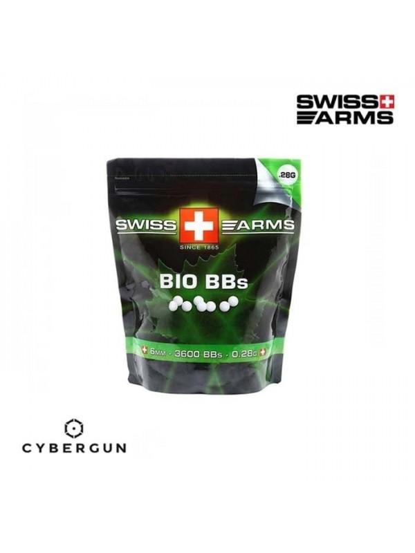 CYBERGUN Swiss Arms Bio 0,28G 3500* Airsoft BB…