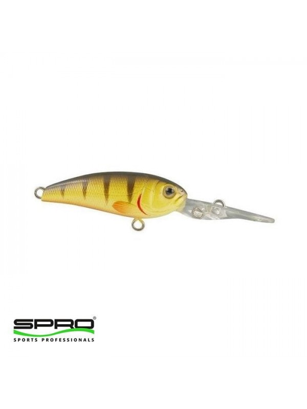 D. SPRO Chibi Shad 40 LL Yellow Perch Maket Yem…