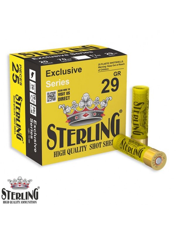 STERLING 20 Cal. 29 G. No: 3 Av Fişeği…