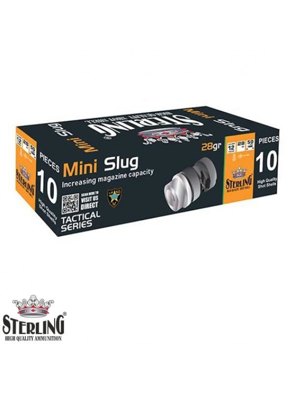 STERLING 12 Cal. Mini Slug Tek Kurşun Fişek…