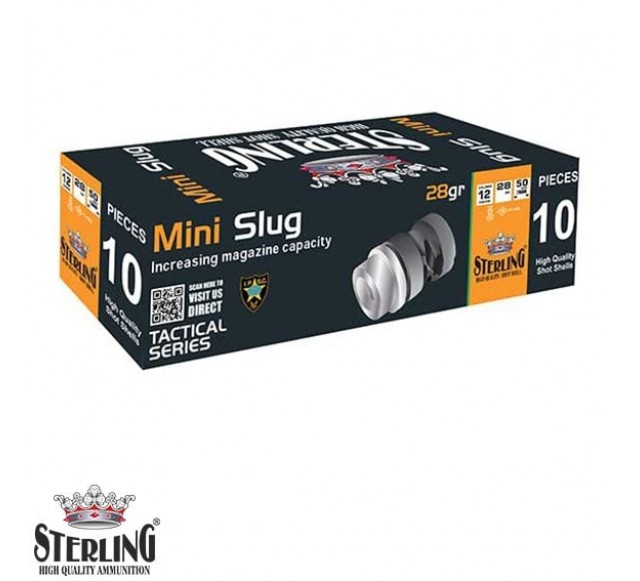 STERLING 12 Cal. Mini Slug Tek Kurşun Fişek…