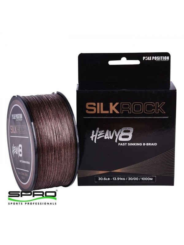 POLEP Silkrock Heavy8 Brown 0.30MM 1000M…