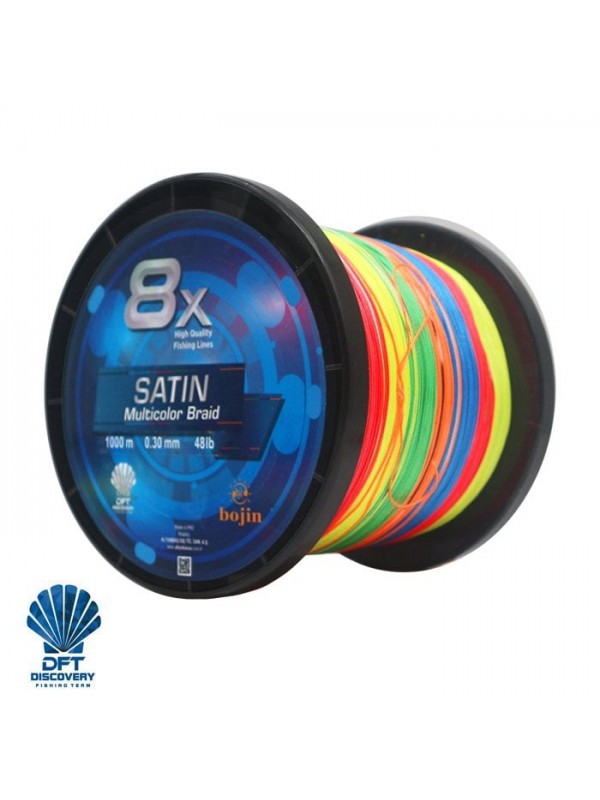 DFT Bojin 8X Satin M.Color İp Misina  0.30mm 1000m…