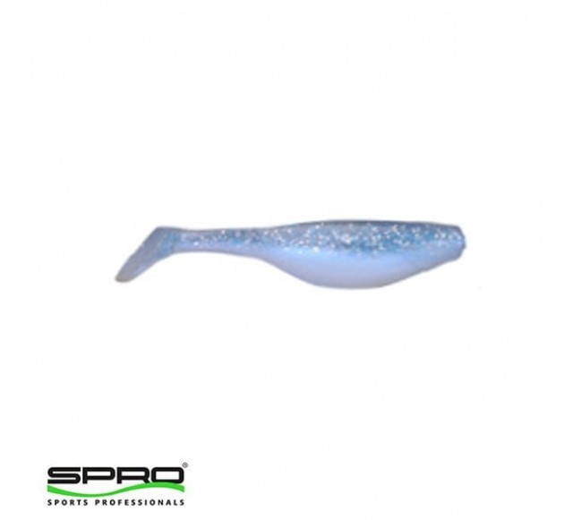 D. SPRO Fat Papa 7Cm Ice Blue Silikon Yem 1/7