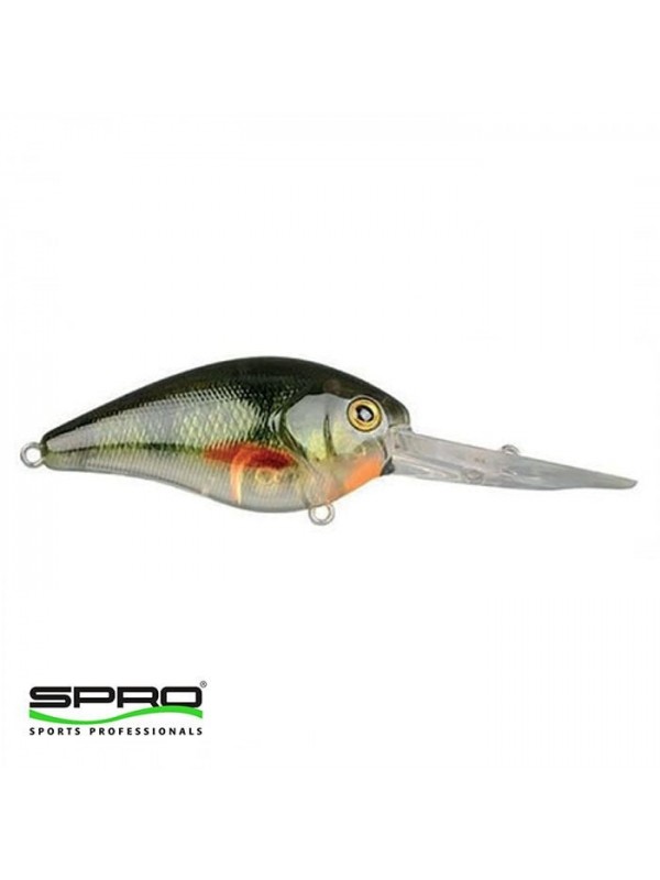 D. SPRO Ikiru Crank 60 XLL Green Perch Maket Yem…