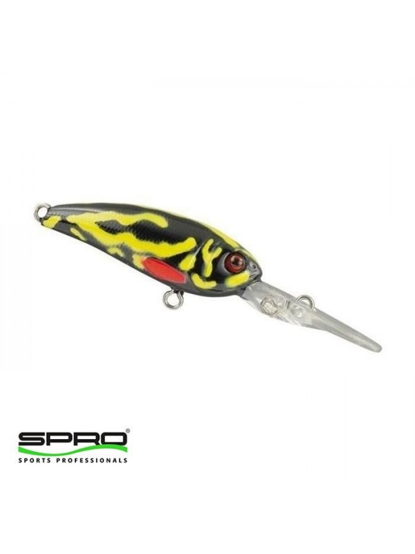 D. SPRO Chibi Shad 40 LL Au. Poison Frog Maket Yem…