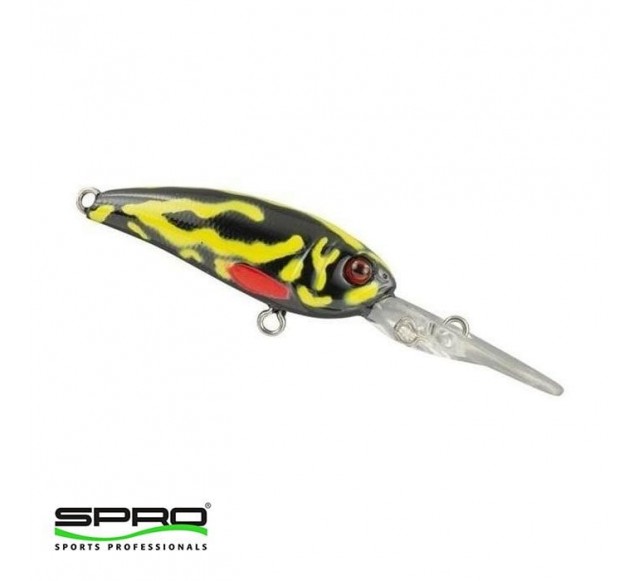 D. SPRO Chibi Shad 40 LL Au. Poison Frog Maket Yem