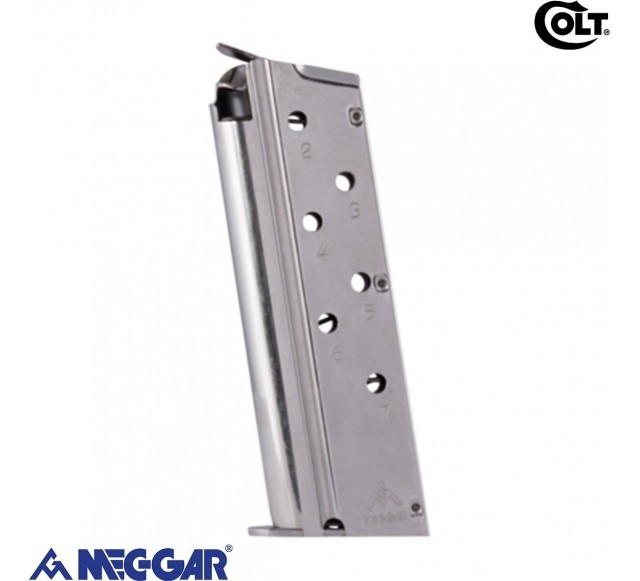 MEC-GAR Colt 1911 .45 ACP 7RD HT Nikel Şarjör…