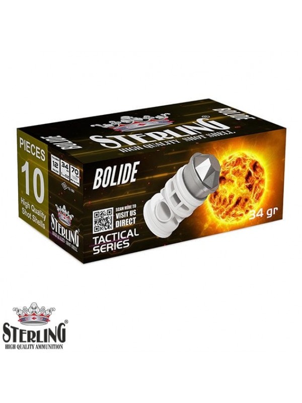 STERLING 12 Cal. Bolide Slug Taktikal Fişek…