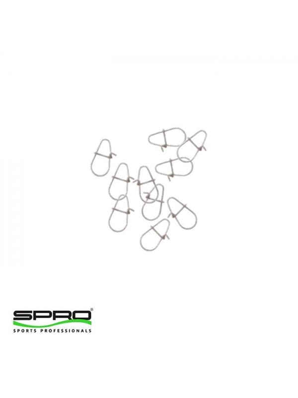 SPRO Freestyle Reload Fluoro Snaps 4MM…