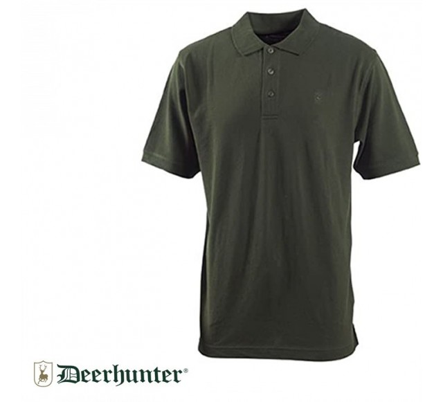 DEERHUNTER Berkeley 331 Polo Yaka Yeşil Tişört