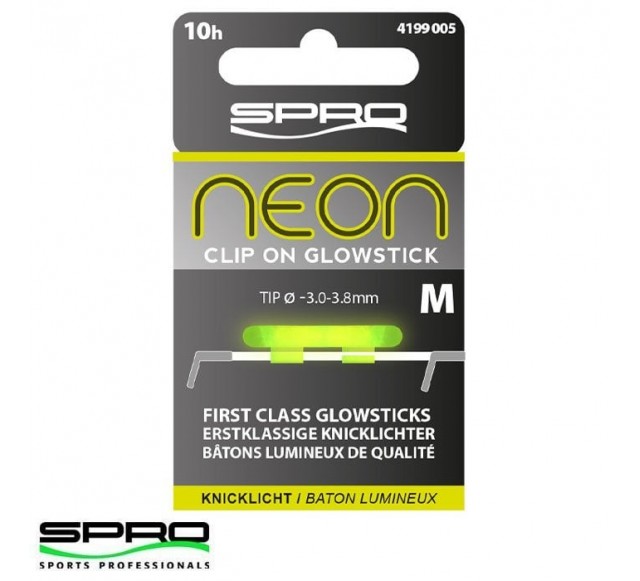 SPRO NEON Klipsli Işık Çubuğu Yeşil (Orta) 1/1…