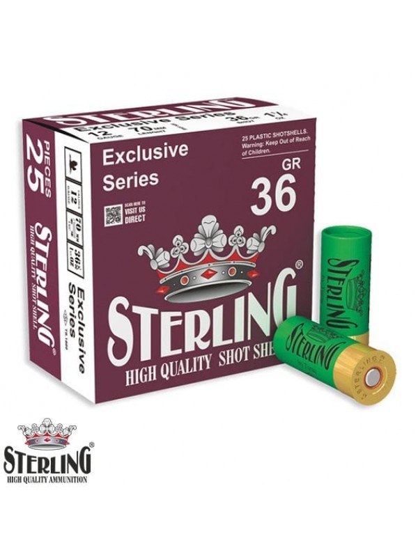 STERLING 12 Cal. 36 G. No: 05 Av Fişeği…