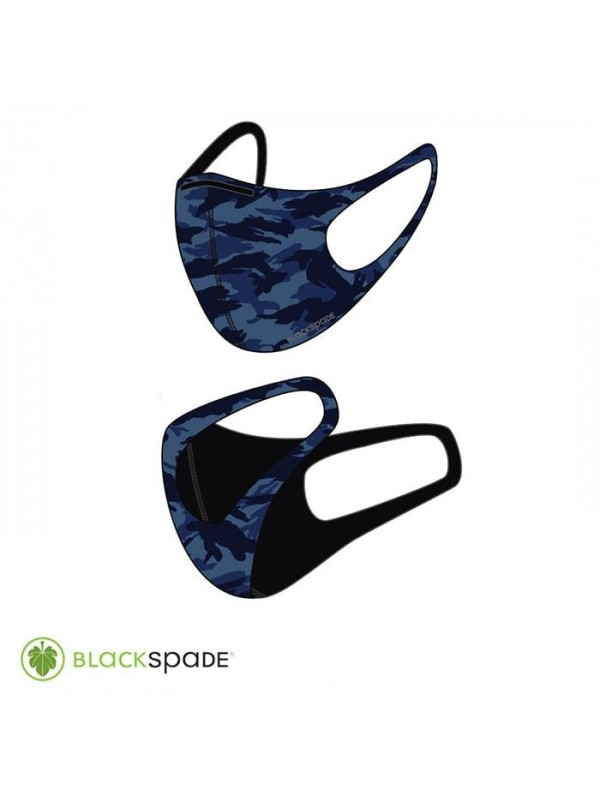 BLACKSPADE Çocuk Koruyucu Maske Lacivert Kamo S1…