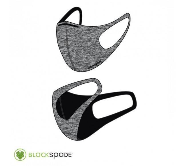 BLACKSPADE Unisex Koruyucu Maske Antrasit