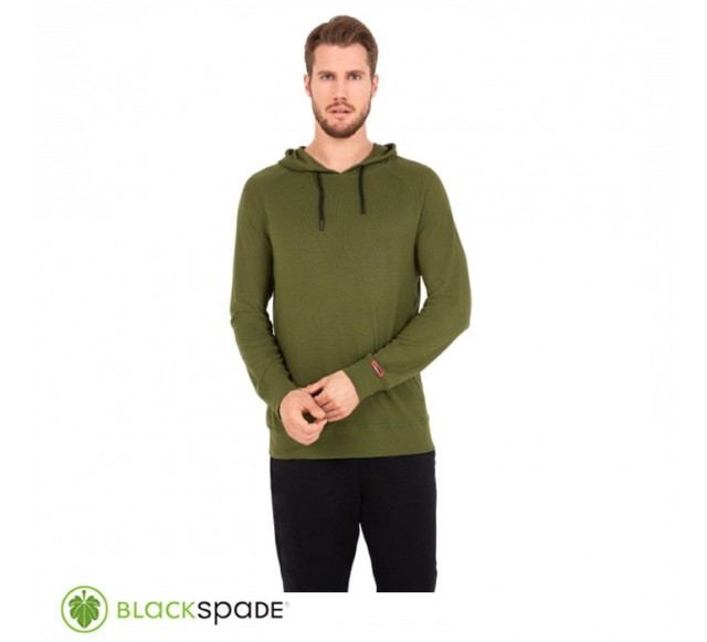 BLACKSPADE Termal Sweatshirt  2. Seviye Yeşil