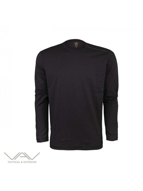 VAV Baseti-04 Uzun Kol Sweatshirt Siyah…