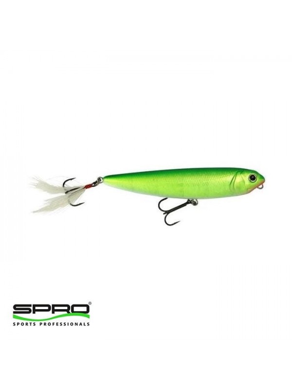 D. SPRO Salt Dawg 125 Chartreuse 28G Sahte Yem…