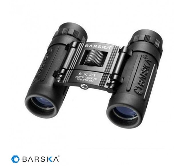 BARSKA LUCID VIEW 8X21 DCF Siyah Kompakt El Dürbün