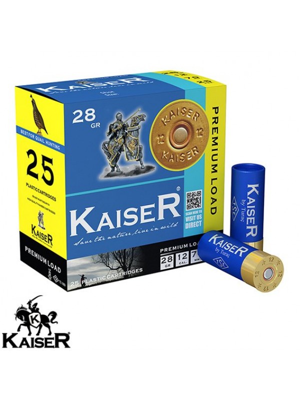 KAISER 12 Cal. 28 G. No: 10 Av Fişeği…