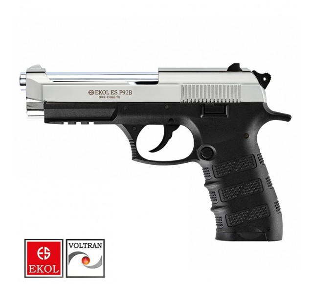 EKOL S P92 B Polimer P. Beyaz Havalı Tab. Blowback…