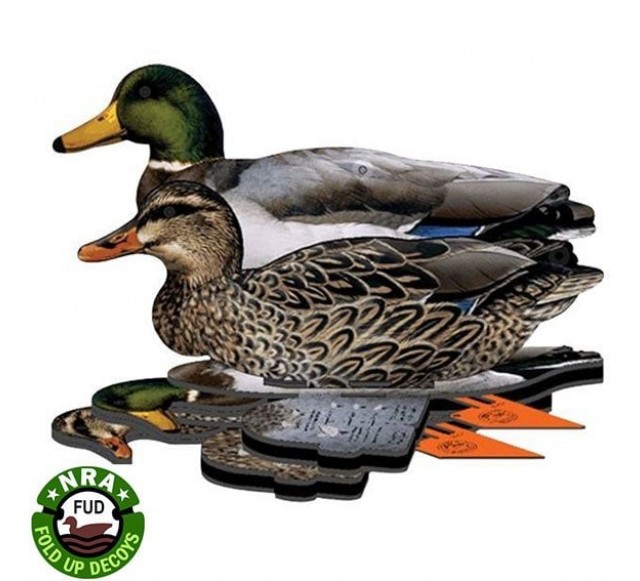 NRA FUD Mallard Ducks Ördek Mühre-(3 ERKEK-3 DİŞİ)