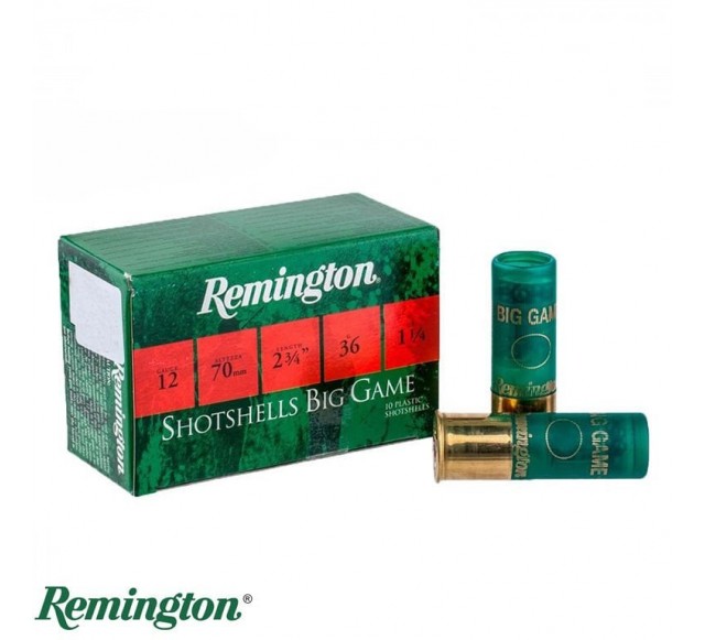 REMINGTON Shurshot Buckshot BG 12 Ga 36G. No:3/0…