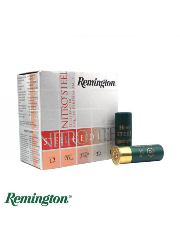 REMINGTON Nitro Steel 12 Ga 32G. No:4…